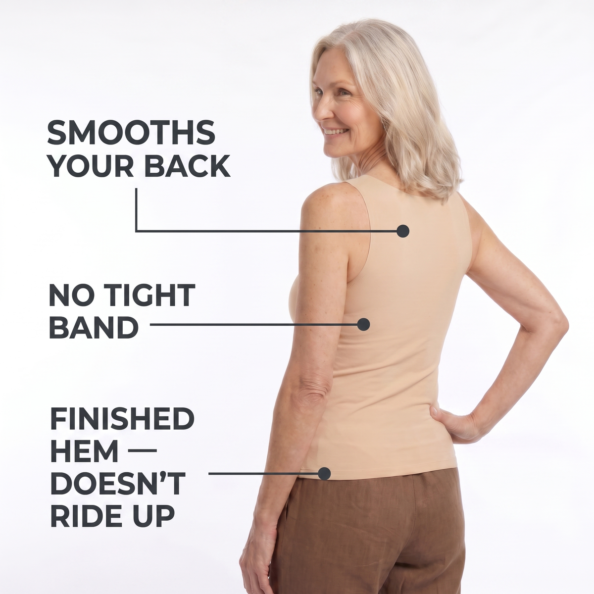 Avulea's Built In Comfort Bra Tanktop